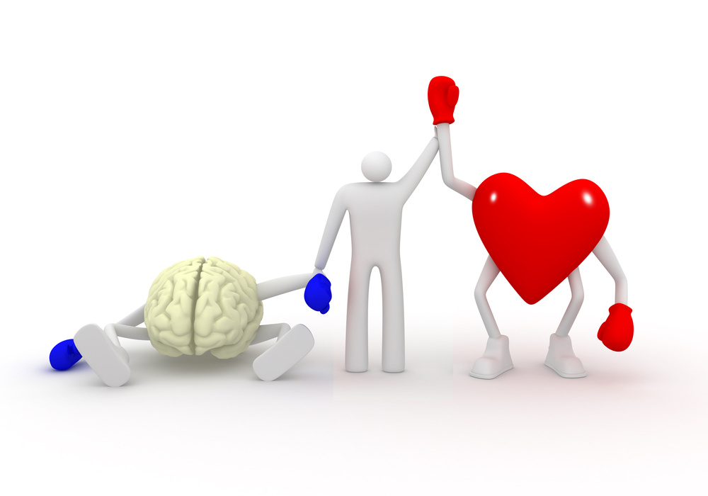 Heart vs Mind.