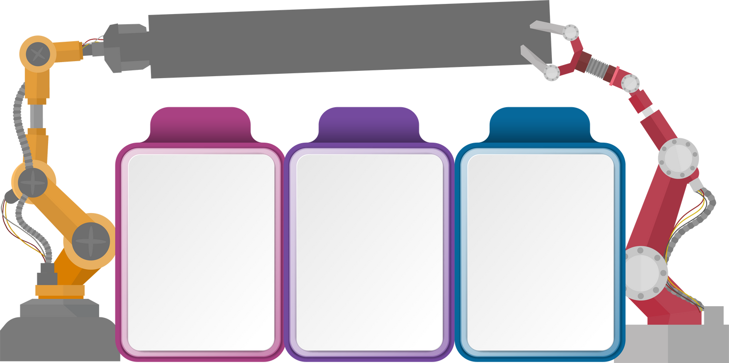 Infographic, Robotic arms, robot